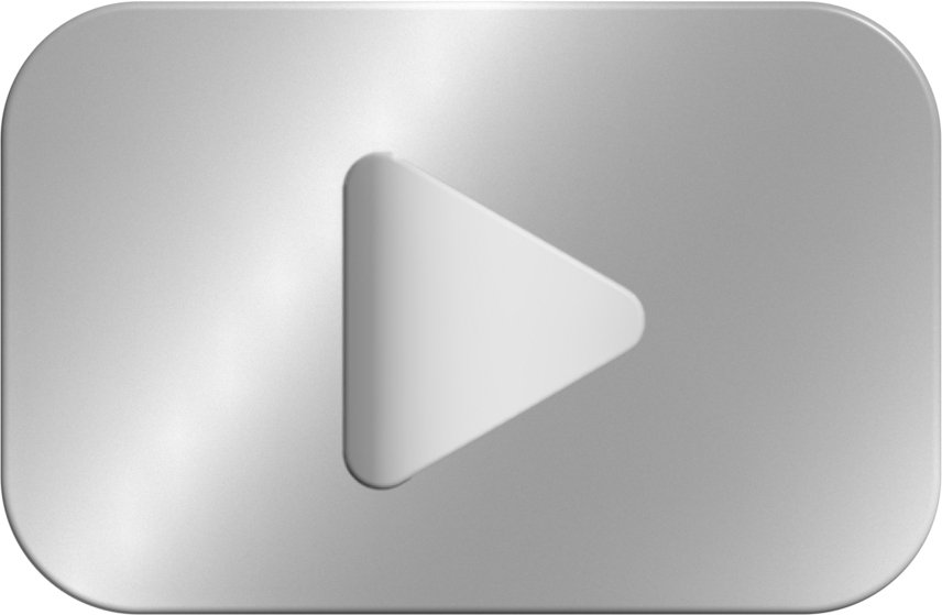 YouTube Silver Play Button — 100,000 subscribers